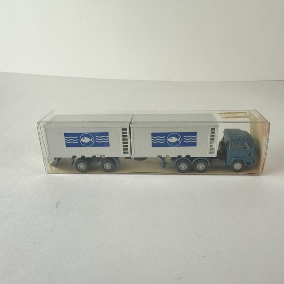 Vintage Wiking Kühl-Container Sattelzug No. 522 Model Truck - Picture 3 of 5